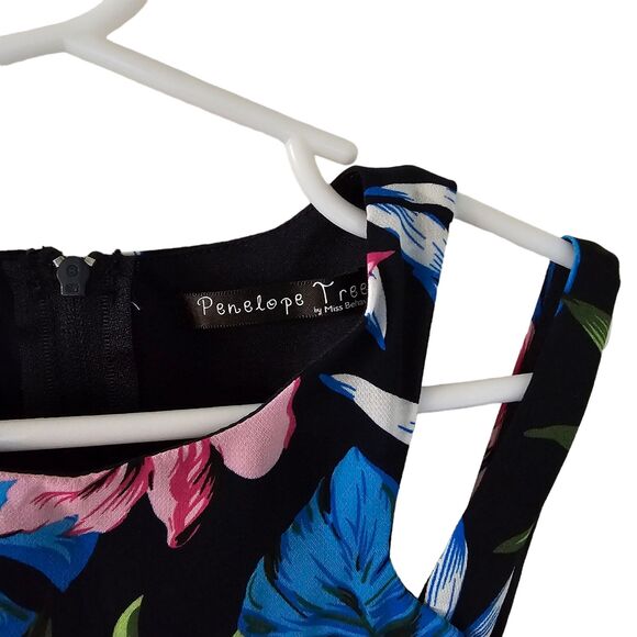 Penelope Tree Miss Behave Girls Floral Aloha Dress‎ Size M 8 Years Fit Flare - Picture 6 of 9